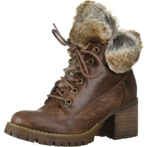 Carlos by Carlos Santana Women's Gabby Ankle Boot Size 5 Womens Military style